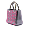 Dior Anselm Reyle Medium Metallic Lambskin Cannage Lady Dior Secondhand