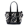 Burberry Beat Check Nylon Lowry Satchel Secondhand