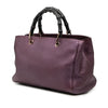 Gucci Medium Calfskin Bamboo Shopper Satchel Secondhand