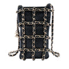 Chanel Lambskin Tech Me Out Clutch With Chain Secondhand