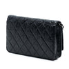 Chanel CC Quilted Crinkled Patent Wallet On Chain Secondhand