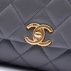 Chanel Paris Manchester Small Quilted Lambskin Faux Pearl Flap Secondhand