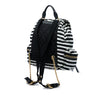 Burberry Medium Striped Nylon Runway Backpack Secondhand