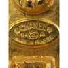 Chanel CC Gold Plated Faux Pearl Clip On Earrings Secondhand