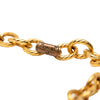 Chanel CC Gold Plated Medallion Coin Charm Pendant Necklace Secondhand