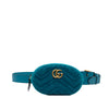 Gucci GG Marmont Matelasse Velvet Belt Bag Secondhand