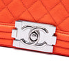Secondhand Chanel Small Quilted Caviar Boy Flap