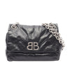 Balenciaga Leather Monaco Shoulder Bag Secondhand