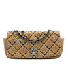 Chanel CC Patent Woven Stitch Full Flap Secondhand