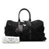 Prada Saffiano Trimmed Tessuto Travel Bag Secondhand