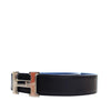 Hermès Espom and Swift Constance H Reversible Belt Secondhand