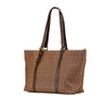 Secondhand Fendi Zucchino Coated Canvas Superstar Tote