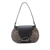Fendi Zucchino Canvas Drawstring Shoulder Bag Secondhand