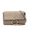 Chloé Small Suede and Calfskin Faye Crossbody Secondhand
