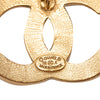 Chanel CC Gold Plated Studded Pendant Necklace Secondhand