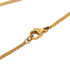 Chanel CC Gold Plated Studded Pendant Necklace Secondhand