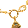 Chanel CC Gold Plated Cabochon Enamel Pendant Necklace Secondhand