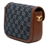 Gucci Small GG Denim Web Horsebit 1955 Crossbody Secondhand