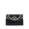 Chanel Quilted Glazed Crackled Calfskin Reissue 2.55 Shopping Bag Secondhand