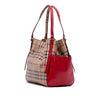 Burberry Small Haymarket Check Coated Canvas Canterbury Tote Secondhand