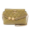 Chanel Quilted Lambskin Leo Shoulder Bag Secondhand