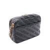 Balenciaga Calfskin Allover Logo Blanket Reporter XS Crossbody Secondhand