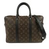 Secondhand Louis Vuitton Monogram Macassar Porte Documents Voyage