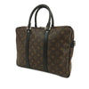 Secondhand Louis Vuitton Monogram Macassar Porte Documents Voyage