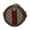 Gucci Mini GG Supreme Web Ophidia Round Crossbody Secondhand