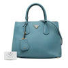 Prada Medium Saffiano Cuir Double Satchel Secondhand