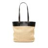 Saint Laurent Boucle Raffia Shopper Tote Secondhand