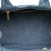 Prada Denim Canapa Logo Tote Secondhand