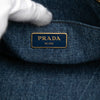 Prada Denim Canapa Logo Tote Secondhand