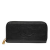 Chanel CC Caviar Zip Around Wallet Secondhand