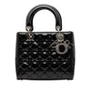 Dior Medium Patent Cannage Lady Dior Secondhand