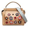 Fendi Medium Leather Flowerland Dotcom Satchel Secondhand