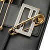 Fendi Versace Vitello Seta Fendace Mini Brooch Baguette Satchel Secondhand