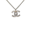 Chanel CC Plated Brass Spike Pendant Necklace Secondhand