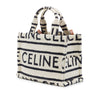 Celine Small Canvas Cabas Thais Satchel Secondhand