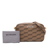 Balenciaga Small BB Monogram Coated Canvas Signature Camera Bag Secondhand
