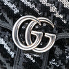 Gucci Small GG Marmont Matelasse Diagonal Sequin and Leather Torchon Shoulder Bag Secondhand