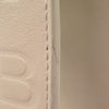Bvlgari Embossed Leather Logo Infinitum Tote Secondhand