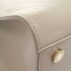 Bvlgari Embossed Leather Logo Infinitum Tote Secondhand