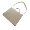 Bvlgari Embossed Leather Logo Infinitum Tote Secondhand