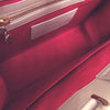 Bvlgari Embossed Leather Logo Infinitum Tote Secondhand