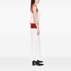 Chanel CC Quilted Calfskin Ruffle Strap Flap Secondhand