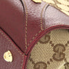 Gucci GG Canvas Nailhead Handbag Secondhand