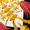 Hermès Plumes et Grelots Silk Scarf 90 Secondhand