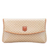 Celine Macadam Coated Canvas Clutch Secondhand
