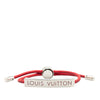 Louis Vuitton Stainless Steel and Nylon LV Space Bracelet Secondhand